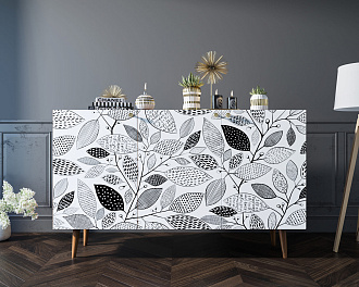 Комод "Berber" три дверки 09 принт арт BB01/Print_09