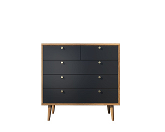 Комод "Berber" пять ящиков 33 принт арт BB36/Print_33