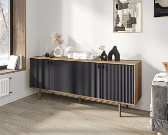 Комод с четыремя дверками "Emerson" арт EM01/7024/L