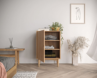 Тумба Bubble Solid с одной дверкой арт BBL02S