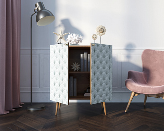 Комод "Berber" две дверки малый 38 принт арт BB38/Print_38