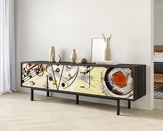 Комод с восемью ящиками "Emerson" by Kandinsky арт EM03/Print_01