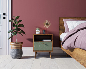 Тумбочка "Berber" с одним ящиком 12 принт арт BB06/Print_12