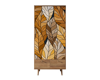 Шкаф двухстворчатый "Berber" принт 8 арт BB16/Print_08