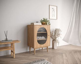 Тумба "Bubble" с одной дверкой арт BBL02