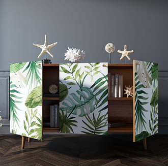 Комод три дверки "Berber" принт 4 арт BB01/Print_04