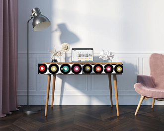 Стол рабочий "Berber" малый принт 37 арт BB32/Print_37