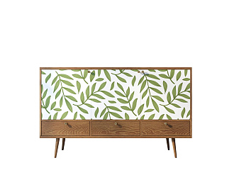 Комод "Berber" три дверки и три ящика 28 принт арт BB24/Print_28