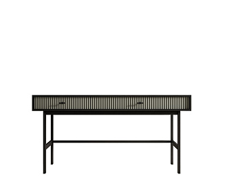 Консоль с двумя ящиками "Emerson" арт EM22/gray/L