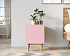 Тумбочка с дверкой "Line" LN08/GR1/pink