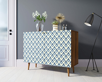 Комод "Berber" две дверки 13 принт арт BB04/Print_13