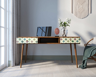 Стол рабочий "Berber" принт 24 арт BB18/Print_24