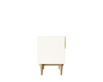 Тумбочка с дверкой "Line" LN08/GR1/beige