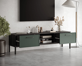 Комод "Nicole" с нишей низкий под TV NR27G