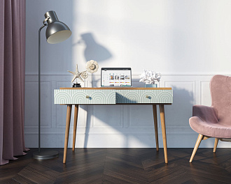 Стол рабочий "Berber" малый принт 34 арт BB32/Print_34