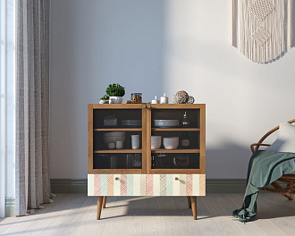 Буфет низкий "Berber" принт 45 арт BB47/Print_45