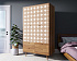 Шкаф трехстворчатый "Berber" принт 17 арт BB02/Print_17
