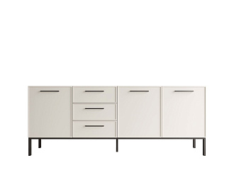 Комод с тремя дверками и тремя ящиками "Nicole" арт NEM07