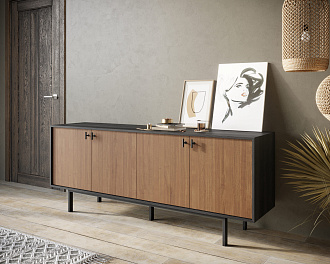 Комод с четыремя дверками "Emerson" арт EM01