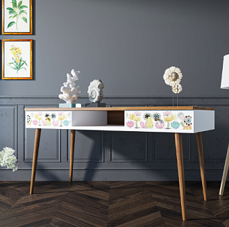 Стол рабочий "Berber" принт 3 арт BB18/Print_03