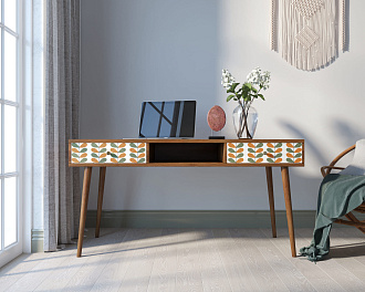 Стол рабочий "Berber" принт 23 арт BB18/Print_23