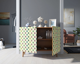 Комод "Berber" две дверки 24 принт арт BB04/Print_24