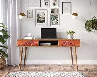 Стол рабочий "Berber" принт 49 арт BB18/Print_49