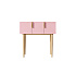 Консоль с тремя дверками "Line" LN15/GR1/pink