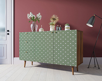 Комод "Berber" с двумя дверками и ящиками принт 12 арт BB17/Print_12