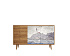 Комод "Berber" с двумя дверками и ящиками  арт BB05/Print_51