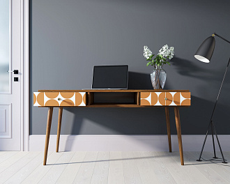 Стол рабочий "Berber" принт 14 арт BB18/Print_14