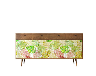 Комод "Berber" четыре дверки и четыре ящика 29 принт арт BB25/Print_29