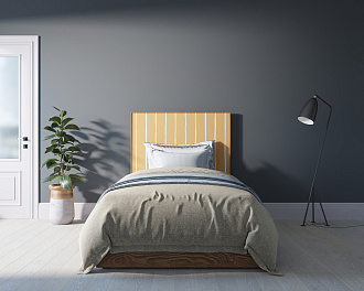 Кровать "Berber" 120 на 200 принт 43 арт BB42/Print_43