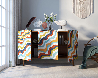 Комод с принтом 21 "Berber"  арт BB01/Print_21