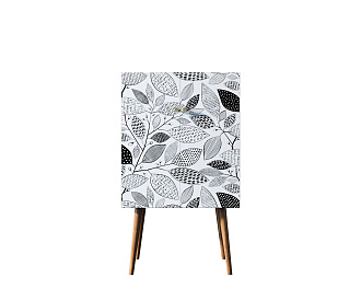 Комод на высоких ножках "Berber" 9 принт арт BB09/Print_09