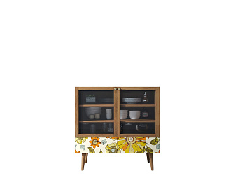 Буфет низкий "Berber" принт 47 арт BB47/Print_47