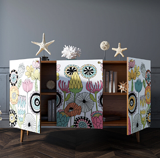 Комод с принтом 3 "Berber"  арт BB01/Print_03