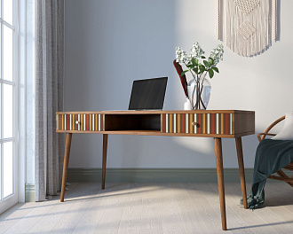 Стол рабочий "Berber" принт 20 арт BB18/Print_20