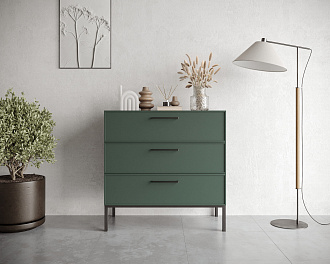 Комод с тремя ящиками "Nicole" NLN12G