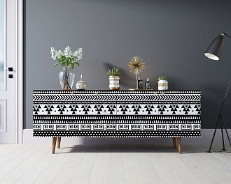 Комод "Berber" удлиненный принт 19 арт BB11/Print_19