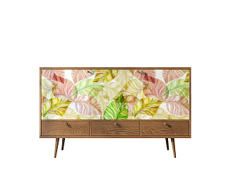 Комод "Berber" три дверки и три ящика 29 принт арт BB24/Print_29