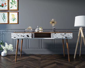 Стол рабочий "Berber" принт 9 арт BB18/Print_09