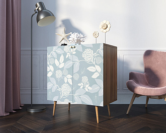 Комод "Berber" две дверки малый 39 принт арт BB38/Print_39