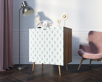 Комод "Berber" две дверки малый 38 принт арт BB38/Print_38