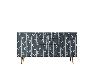 Комод "Berber" с ящиками 18 принт арт BB14/Print_18