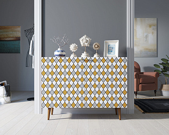Комод "Berber" две дверки 22 принт арт BB04/Print_22