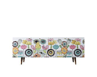 Комод "Berber" удлиненный арт BB11/Print_03