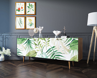 Комод "Berber" удлиненный принт 4 арт BB11/Print_04