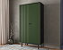 Шкаф двухдверный "Emerson" арт EM091/green/L