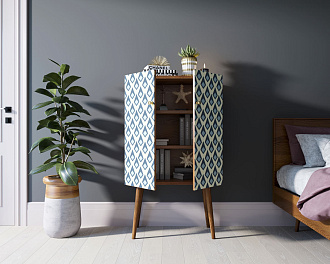Комод на высоких ножках "Berber" 13 принт арт BB09/Print_13